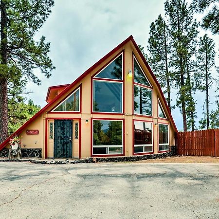 Villa A-Frame Ruidoso Retreat With Deck, Grill And Views! Exterior foto